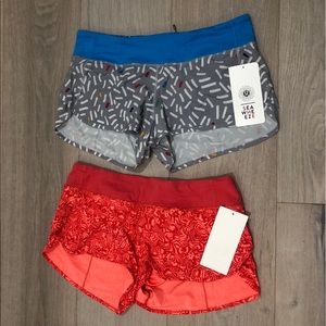 Lululemon Size 10 Seawheeze Speed Shorts